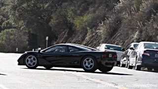 Jay Leno out in his McLaren F1