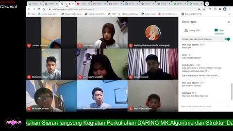 Kuliah DARING Algoritma & Struktur Data