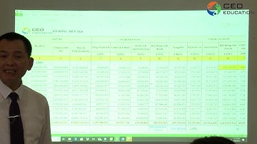 HƯỚNG DẪN BẢNG DÒNG TIỀN  - Học viên CEO