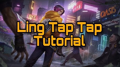 How to use style ling tap tap Ling tap tap tutorial | Made By K