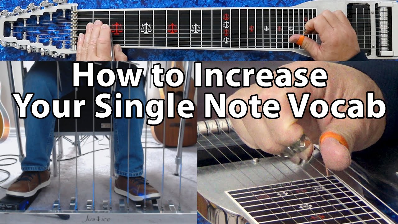 Increase your Single Note Vocab w. Ascending Melodic Minors Pedal
