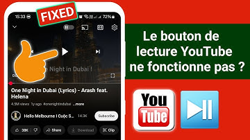 Comment réparer le bouton de lecture de vidéo YouTube qui ne fonctionne pas _ La vidéo ne joue pas ?