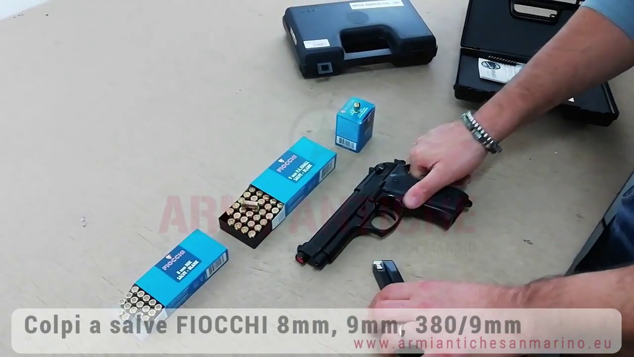 Proiettili per colpi a Salve Fiocchi 8mm - 9mm - 380 mm 