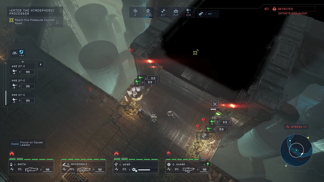 Aliens Dark Descent (4K) - Gameplay Part 31 - Infinity Onslaught - YouTube