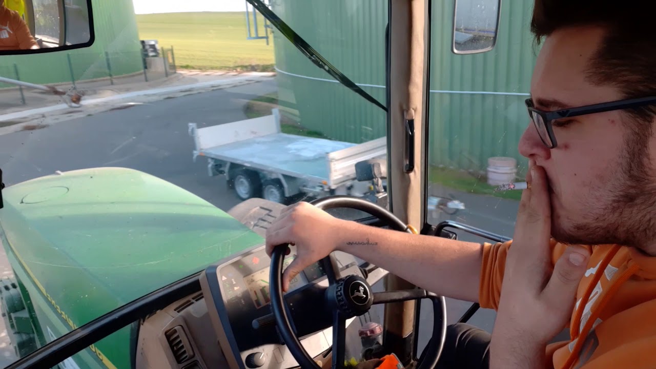 Let's Drive 7810 beim Silo abdecken/ Cabview/Agrarfilmer Sachsen