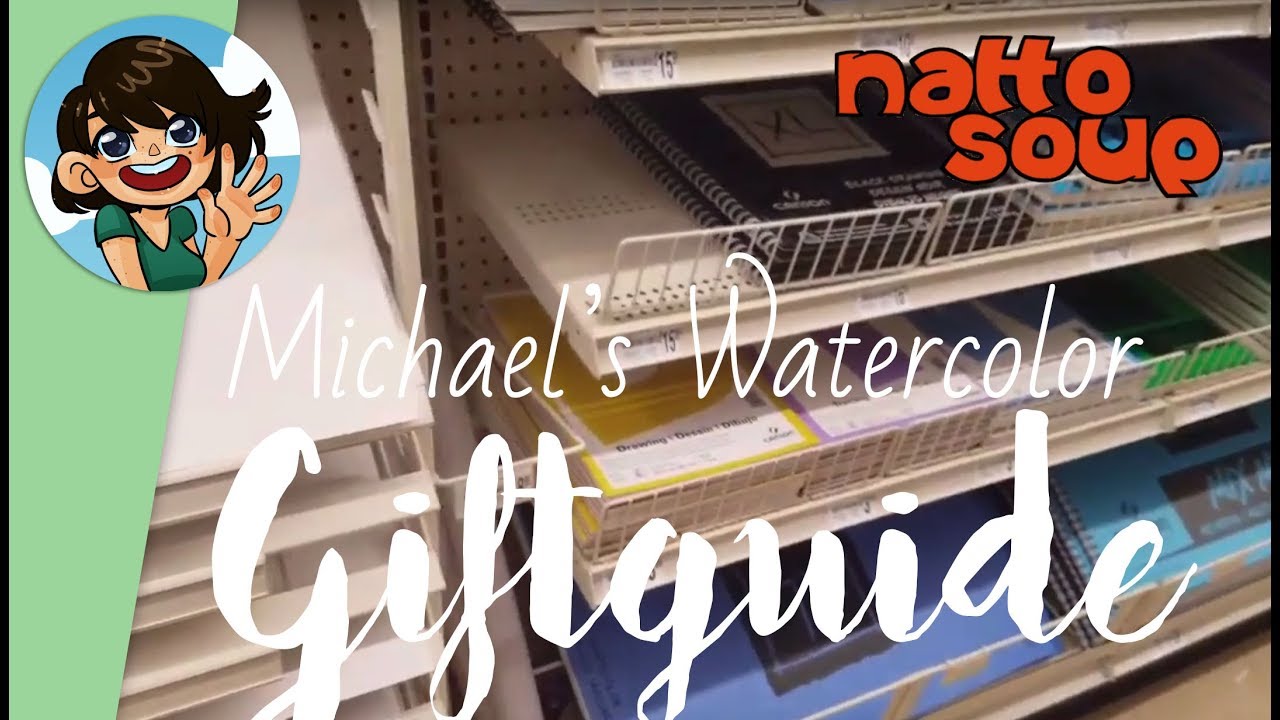 Watercolor Gift Guide- Michael's Craft Store