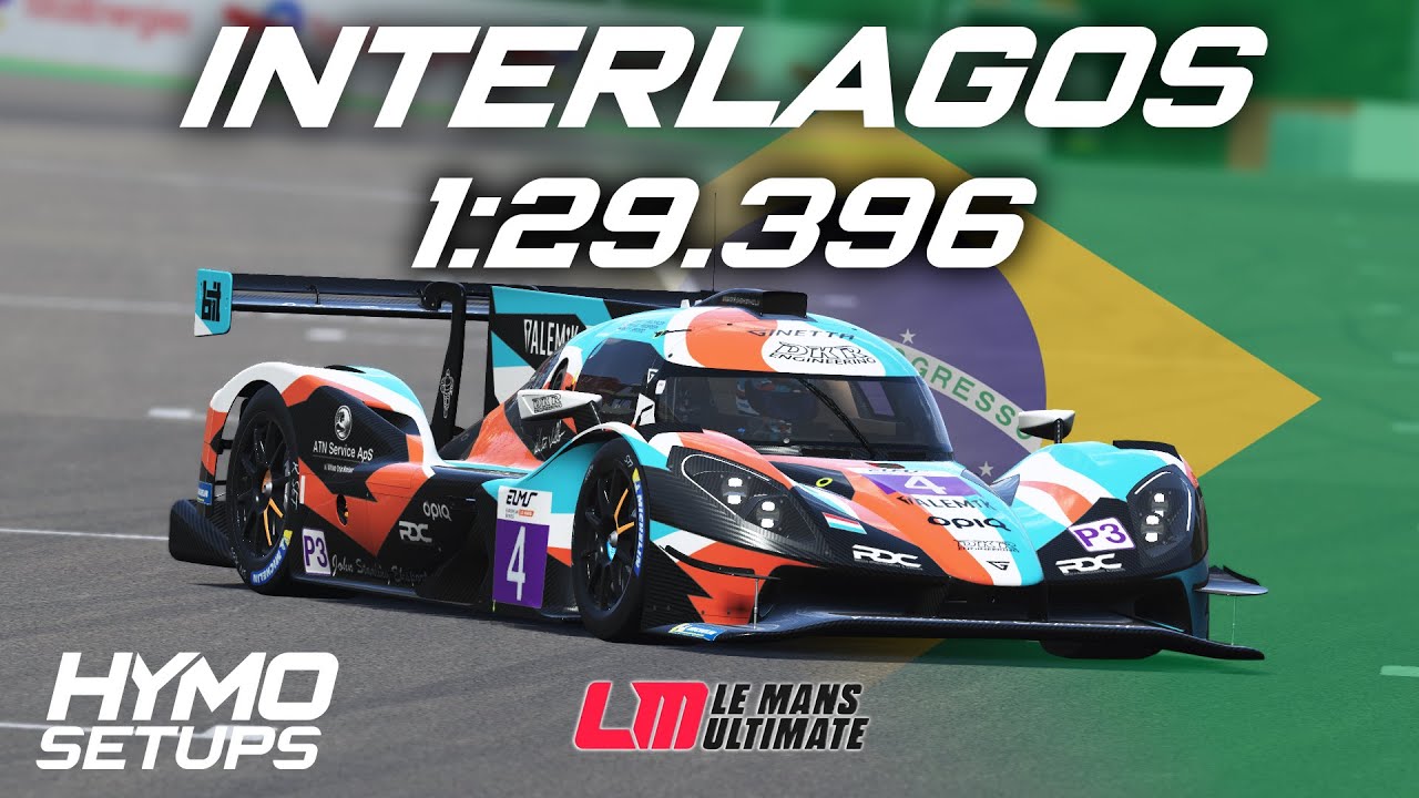 LMU Hotlap | Ginetta Ginetta G61-LT-P3 Evo @ Interlagos | V1.2