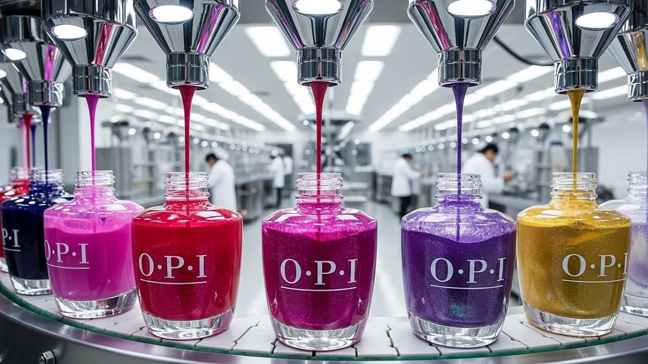 How Luxury Nail Polish Is Made: Inside The Secret Factory Behind Billion-Dollar Brand