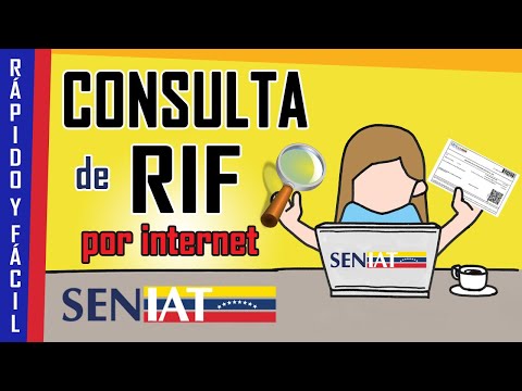 Cómo CONSULTAR un RIF por INTERNET ✅