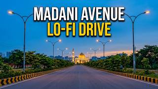 Journey Through Madani Avenue: Relaxing Dhaka Street View with Soothing Lo-Fi Beats screenshot 4