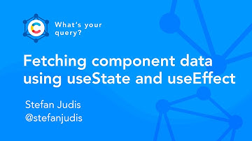 Fetching component data using useState and useEffect