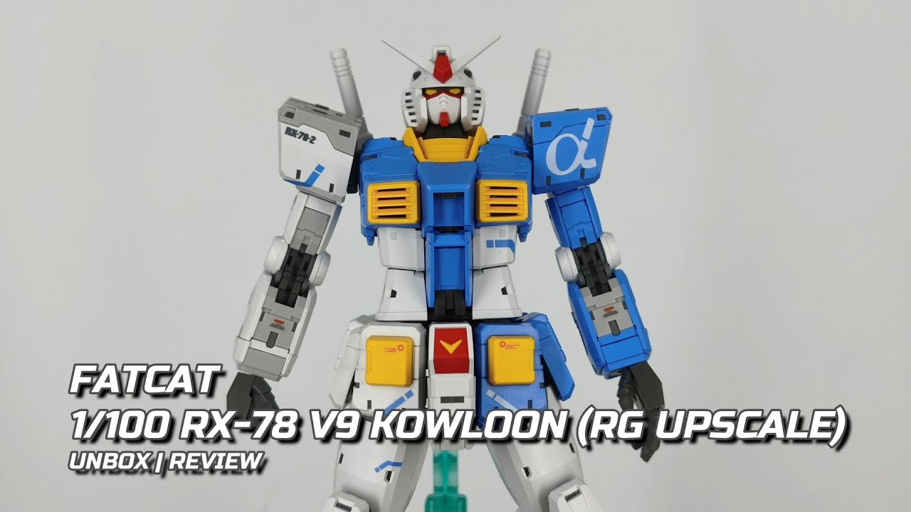 REVIEW] FAT CAT - RX-78-2 - RG 2.0 - V9 KOWLOON (1/100 UPSCALE