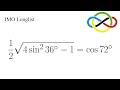 School Level Trigonometry in the IMO Longlist