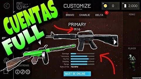 CUENTAS HACKEADAS BULLET FORCE *no ban* CON TODO DESBLOQUEADO ARMAS, CAMUFLAJES | Sicario27