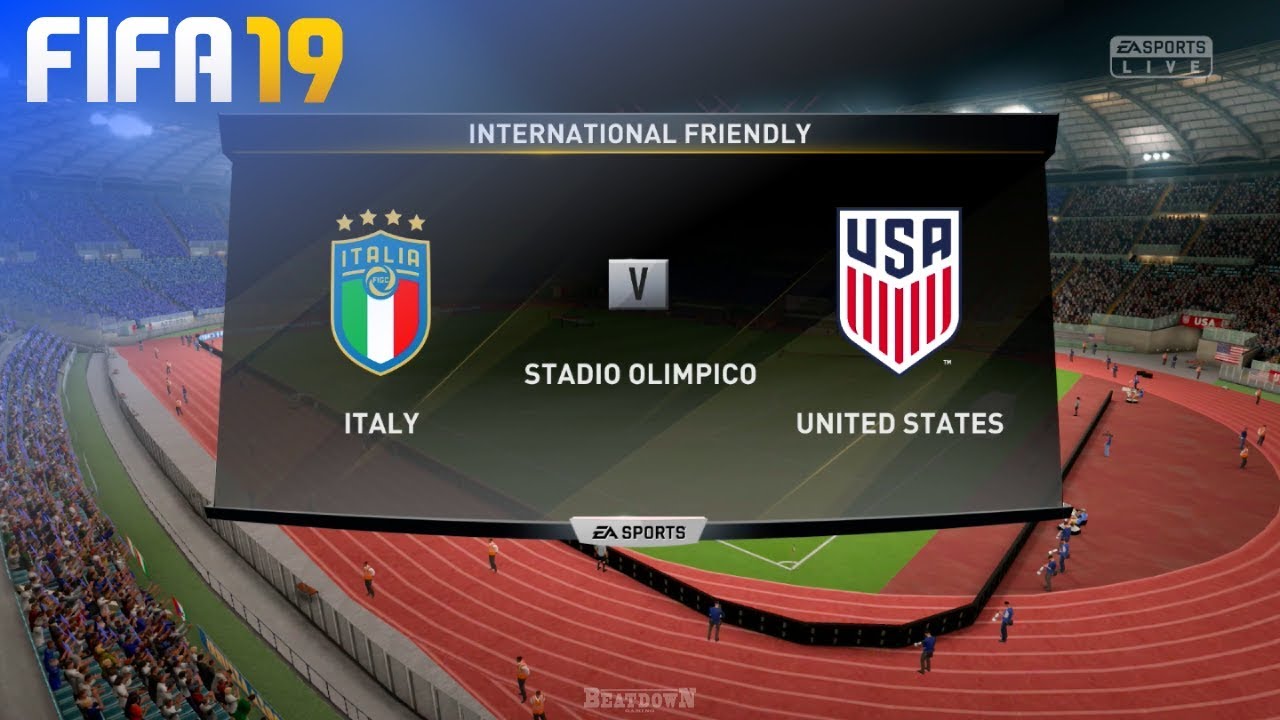 FIFA 19 - Italy vs. USA @ Stadio Olimpico