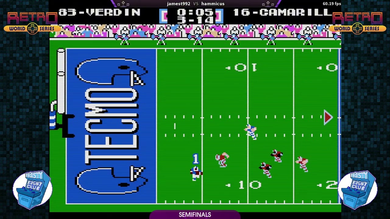 Neo_Skunker против Hammicus (полуфинал) - Tecmo Super Bowl (NES) - Зимняя классика RWS 2025-26