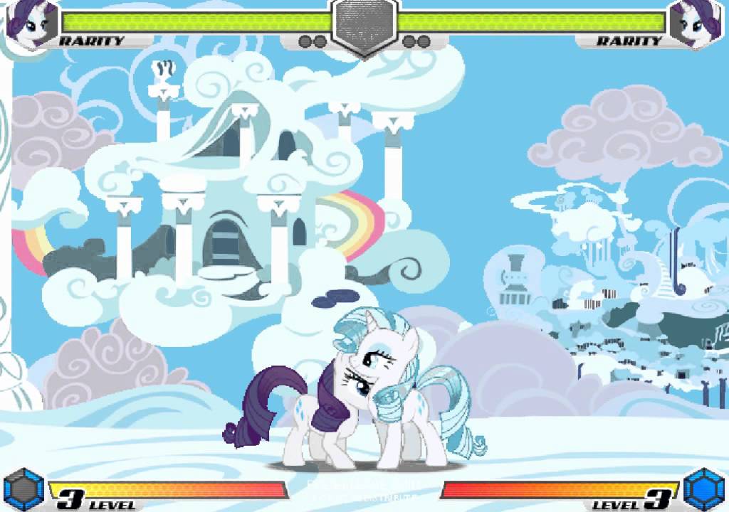 Fighting is Magic - Messing with Rarity's level 3 - YouTube