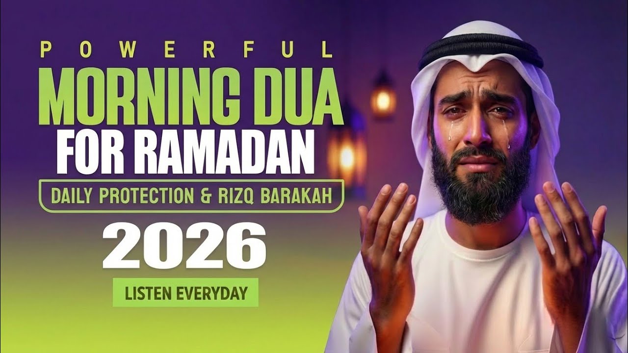 Morning Dua (أذكار الصباح) | Begin Your Day with Light, Peace & Protection | Sheikh Alaa Aqel 