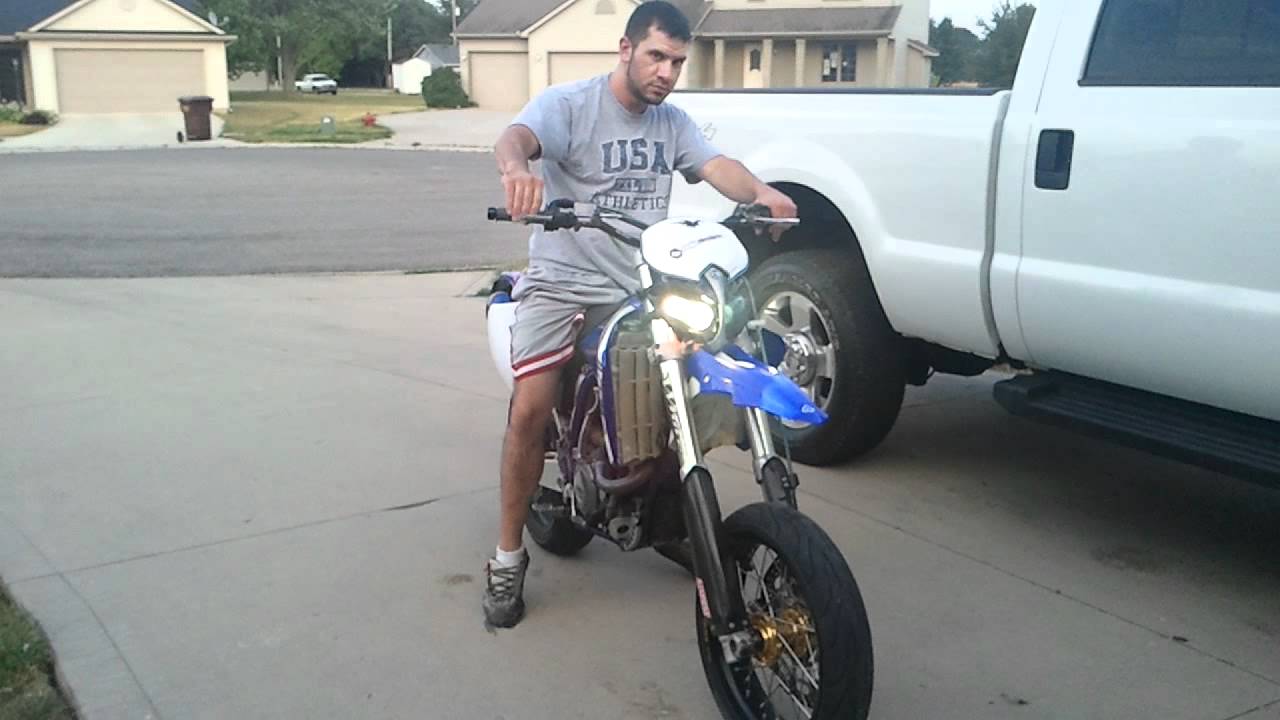 2004 Yamaha YZ450F Supermoto