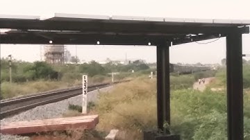 12703 falaknuma superfast express on full speed!! The traveller train videos!! Latest rail videos