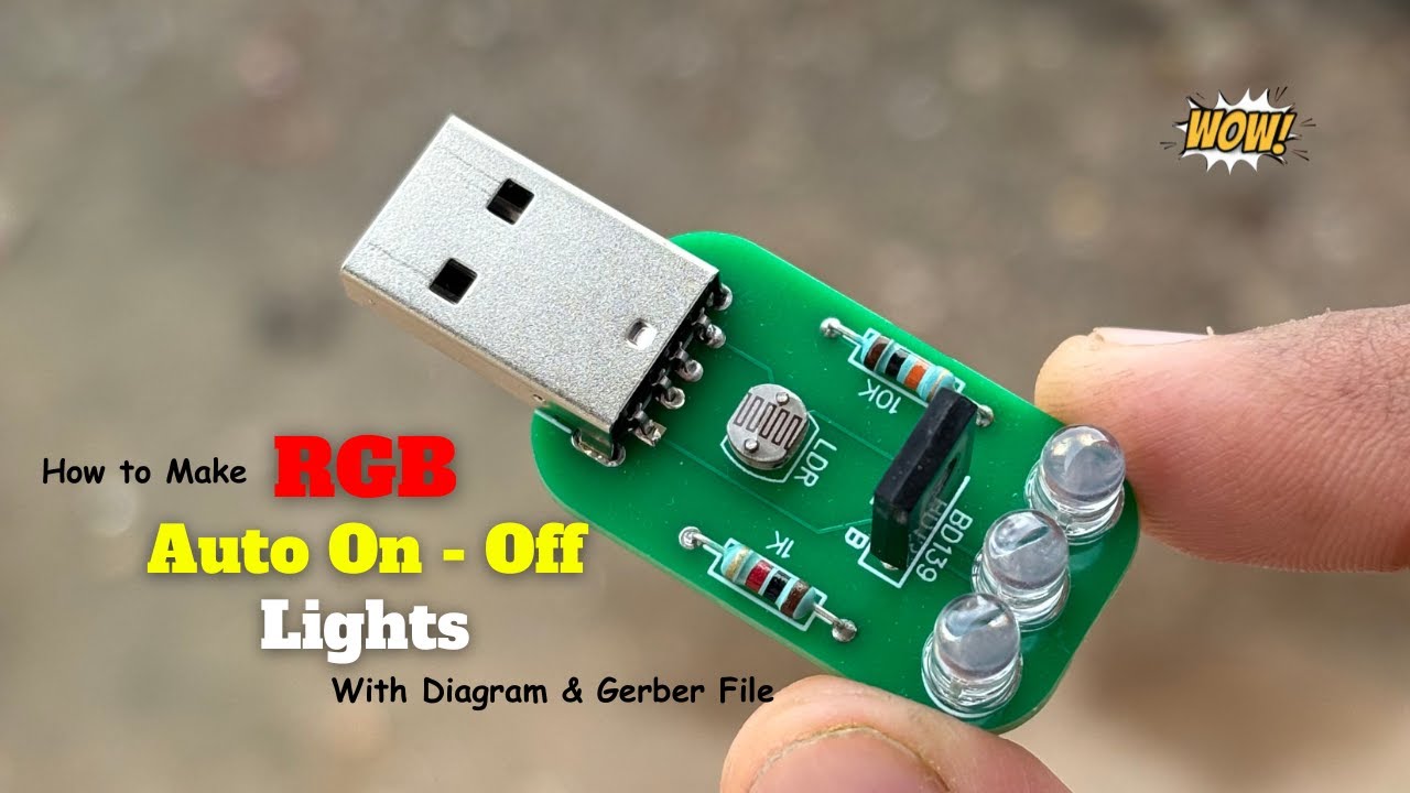 [Новая] Схема автоматического включения/выключения RGB-подсветки — пошаговая инструкция!