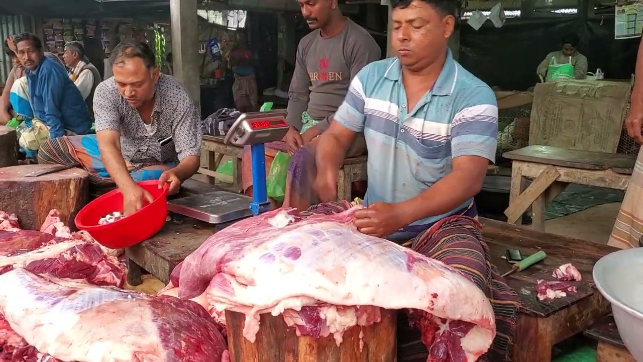 Daily Meat Cutting | Beef Cutting | Fresh Meat Cutting 17