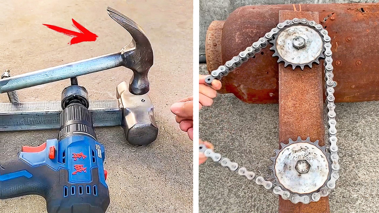 Tools, inventions and machines that turn work into pleasure