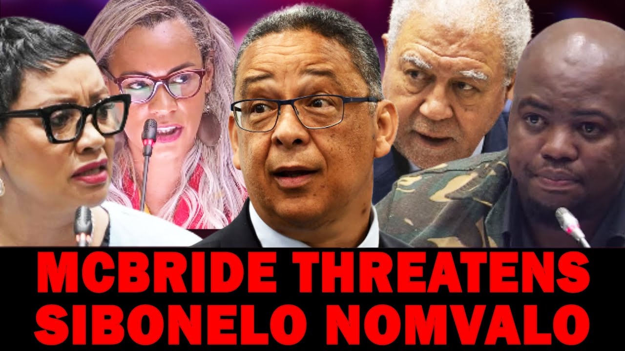 Robert McBride WARNS Sibonelo Nomvalo to Watch His Mouth| MPs Angry with His Arrogant Attitude