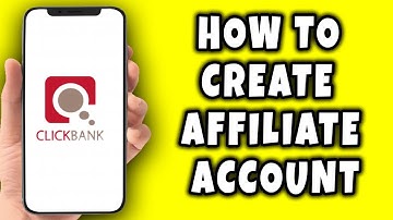 How To Create A Click Bank Affiliate Account || Full Tutorial