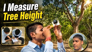 MEASURING TREE HEIGHT WITH ABNEY LEVEL