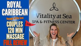 ROYAL CARIBBEAN * Vitality SPA Fitness Gym Tour - Couple Massage * Voyager of the Seas * CONCIERGE