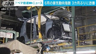 6月景気動向指数　過去最大の伸び幅に(2022年8月5日)