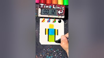 Drawing Noob in 30Sec(Roblox)