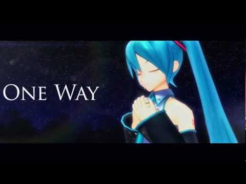 Hatsune Miku Append Dark et Sweet ~ One Way ~ [ Français + Español + Karaoké Romaji ]
