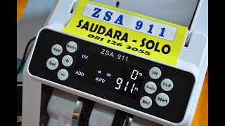 mesin hitung uang ZSA 911  (Saudara Solo)