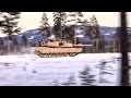 USMC Tanks Run Top Speed Across Norway