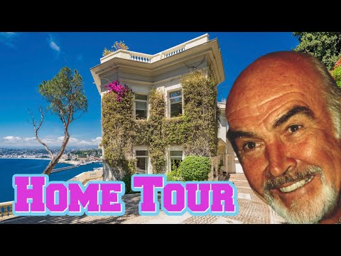 Inside Sean Connery's $33.87 Million Mansion in Nice, France