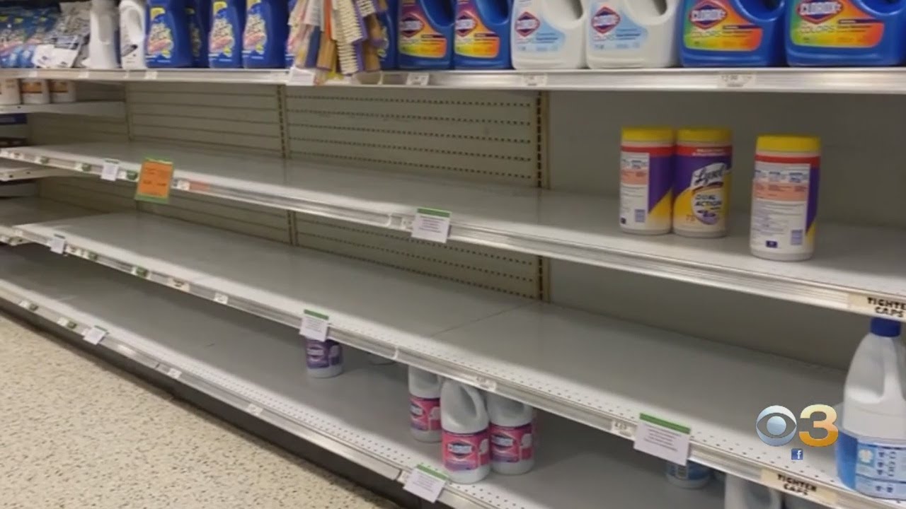 Officials: People Should Stock Up With Two-Week Supply Of Essentials Amid Coronavirus Outbreak