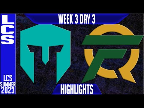 IMT vs FLY Highlights | LCS Summer 2023 W3D3 | Immortals vs FlyQuest