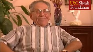 Alfred Kleeman Describes the Traditions of Sukkot | USC Shoah Foundation