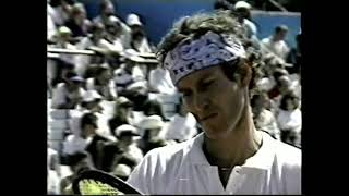 Vintage Canadian Open Mens  SF  1989 Tennis John McEnroe Vs Berger