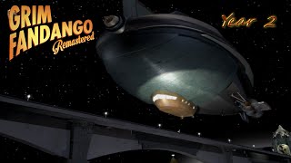 Grim Fandango: Year 2 | Full Playthrough with Developers Commentary