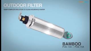 Penapis Luar Rumah Bamboo Coway