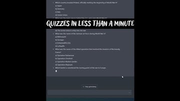 How to use ChatGPT to Write Quizzes For Teachers