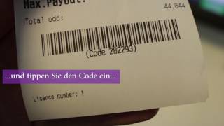 Betomat Kasse Mit Cash Deposit Auszahlung Eines Tickets