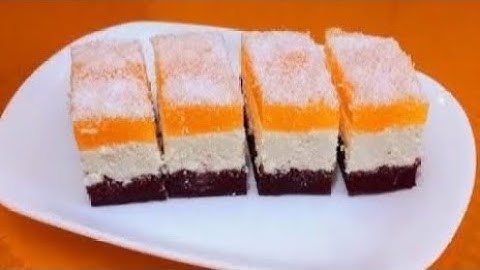 Prăjitură Fanta/blat de cacao/cremă de brânză și jeleu de portocale😃Monik Cooking