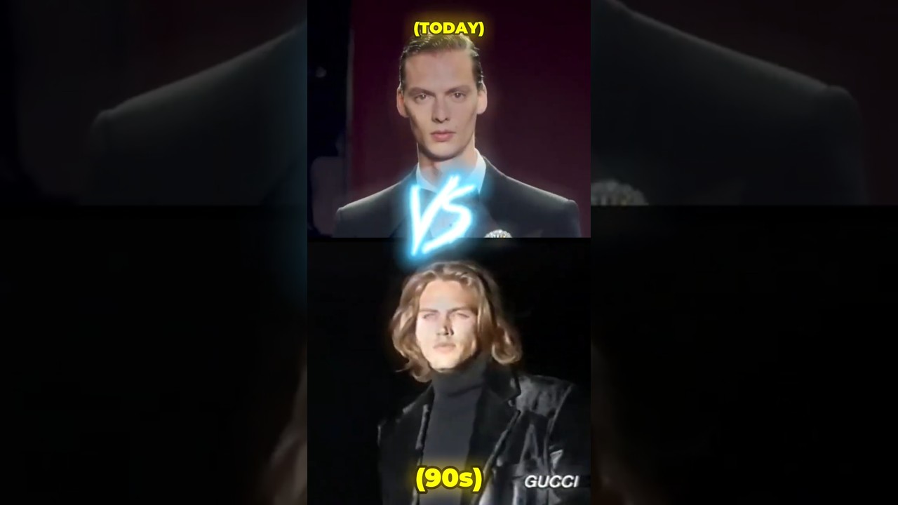Male models TODAY vs 90s 🗿 