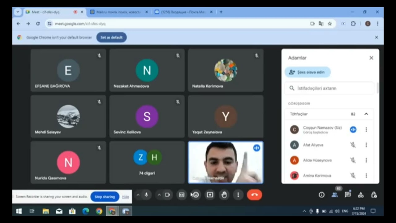 2025 SERTİFİKASİYA MÜSAHİBƏ DƏRS -1. Təlimçi Coşqun Namazov. (051-580-94-28)
