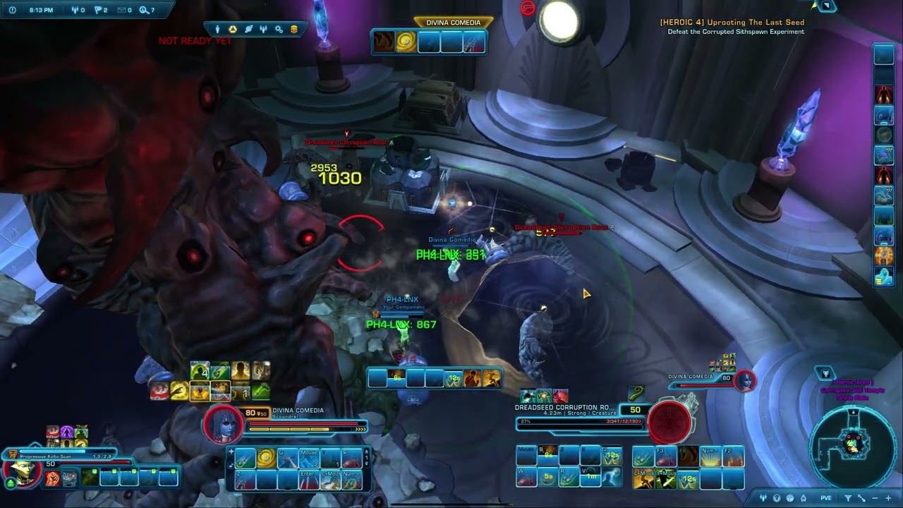 Swtor 7.6 -Uprooting The Last Seed /The Alchemy Of Evil /SOLO