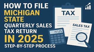 How To File Michigan State Quarterly Sales Tax Return In 2025 Step By Step Process Us Sales Tax